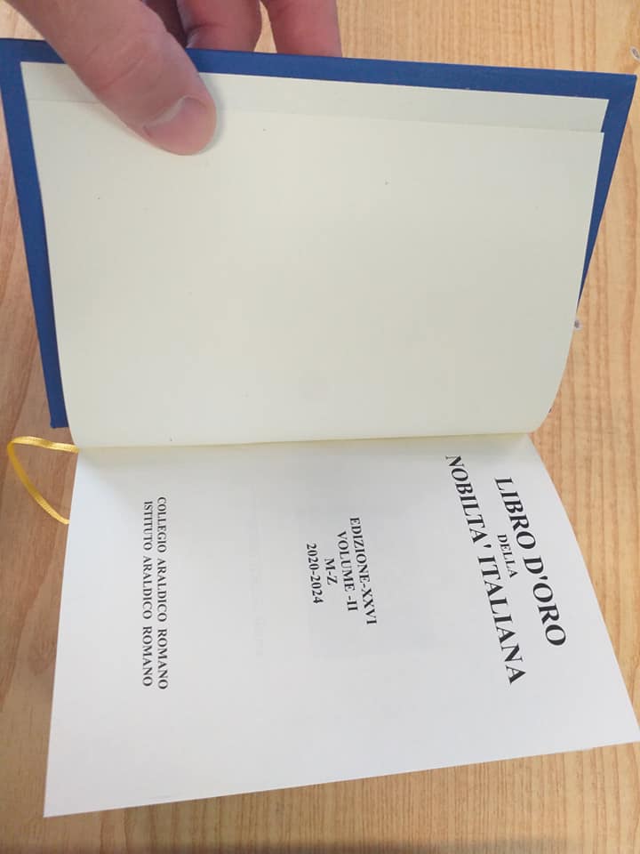 Libro di oro della nobilta italiana